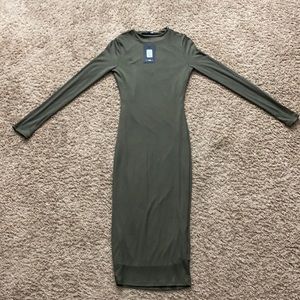 TAKE HOLD Ribbed Dress